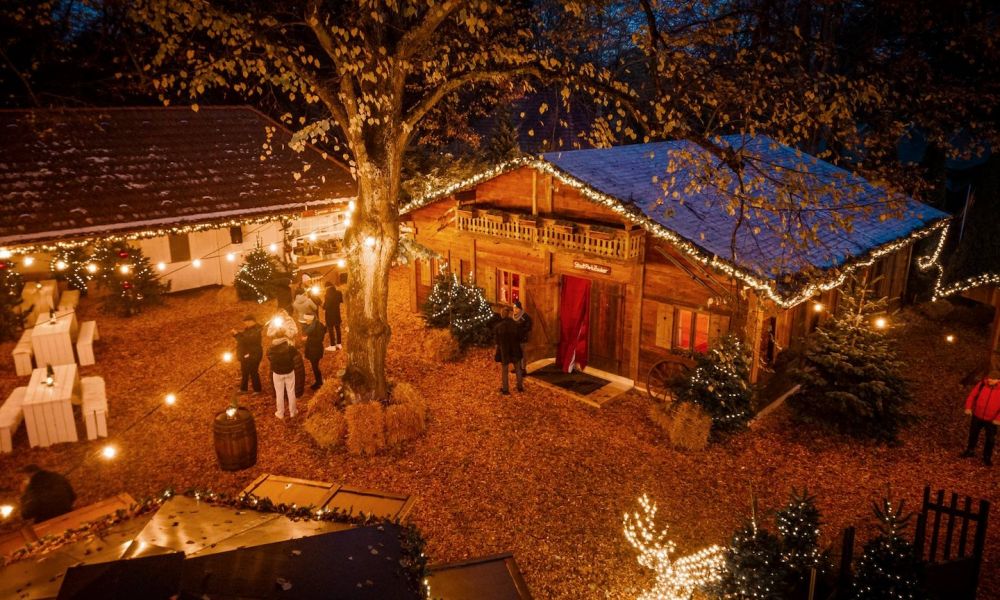 Almhütte im Stadtparkzauber Hamburg